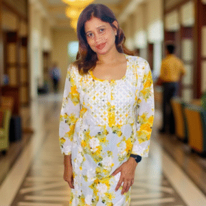 Mul Mul Printed Kurti