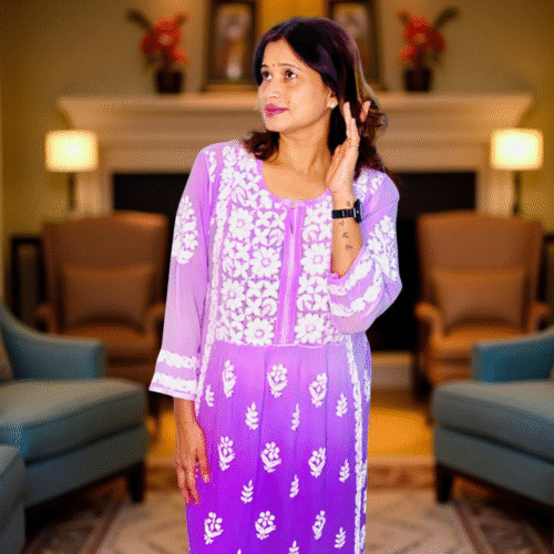 Viscos Frock Style Kurti