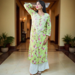 Mul Printed Kurti